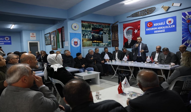 Tutuş, Erzurum Aşkaleliler ile buluştu