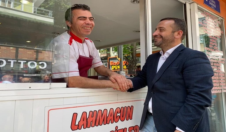 Tutuş teşekkür ziyaretlerine Fethiye Caddesi’nden başladı