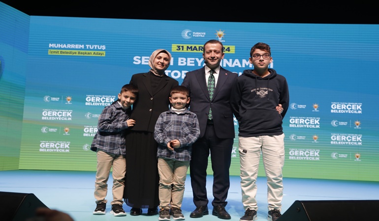 Tutuş’un beyanname toplantısında duygusal anlar