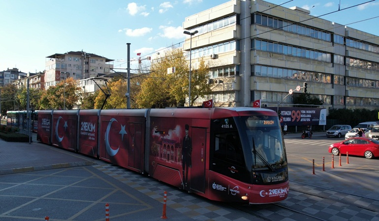 UlaşımPark’tan Cumhuriyet tramvayı