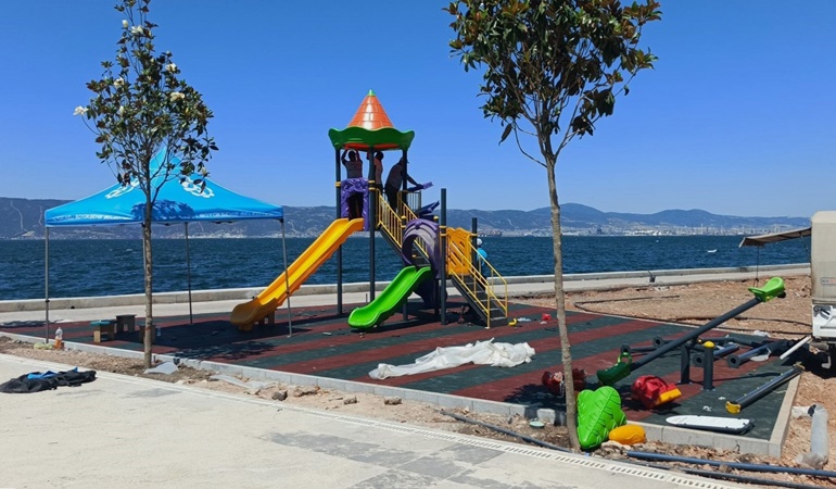 Ulaşlı’da çocukların yeni buluşma noktası