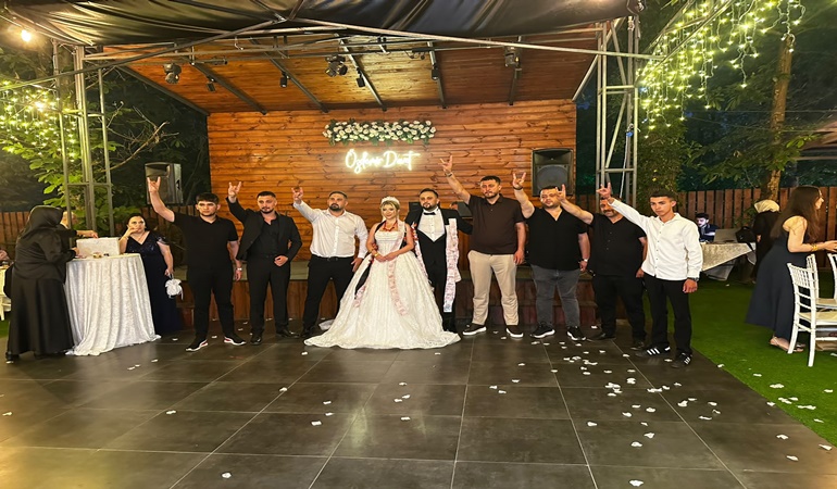 Ülkücüler Şile’deki bu düğünde buluştu!