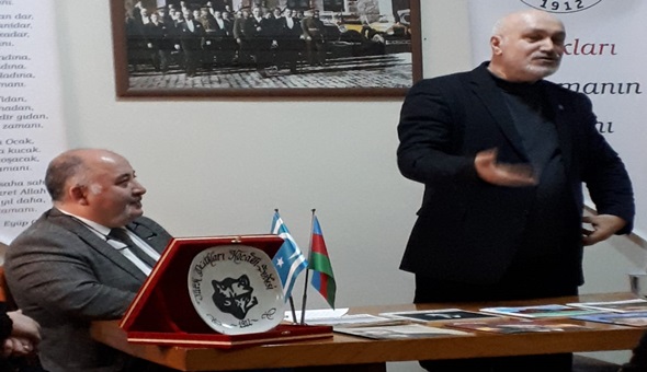 Ünlü tarihçi Taşağıl, Türk Ocağı'na konuk oldu