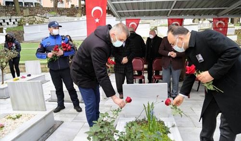 Üsküdar vapuru faciası şehitleri Gölcük’te dualarla anıldı 