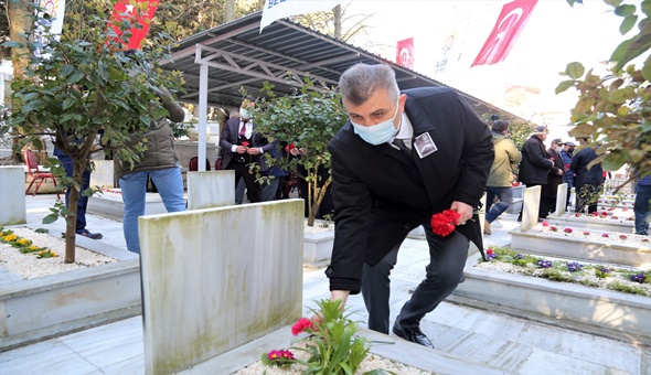 Üsküdar Vapuru Faciası şehitleri Gölcük’te dualarla anıldı