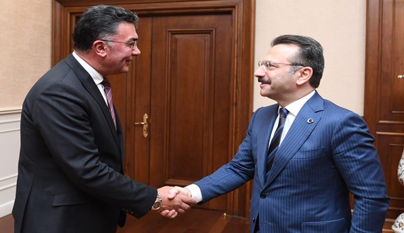 Vali Aksoy, İYİ Parti yönetimini ağırladı