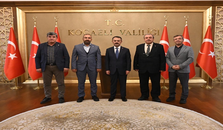 Vali Aktaş, Çanakkale’nin Eğitim-Bir-Sen yöneticilerini ağırladı