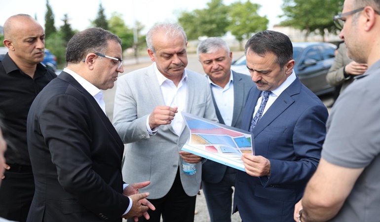 Vali Aktaş, Derince’de projeleri yerinde inceledi