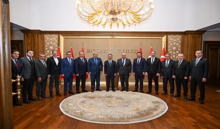 Vali Aktaş, KOTO yönetimini ağırladı