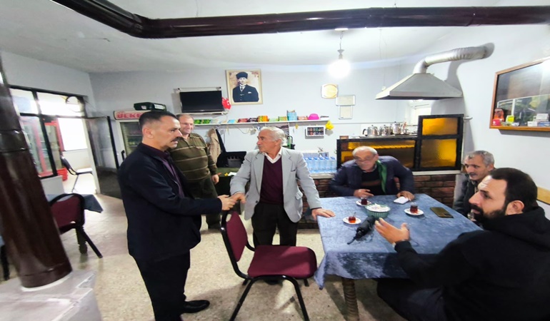 Vali Aktaş mahalle kahvesine gitti