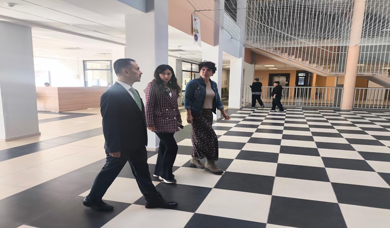 Vali Aktaş’tan Atatürk Mesleki ve Teknik Anadolu Lisesi’ne ziyaret 
