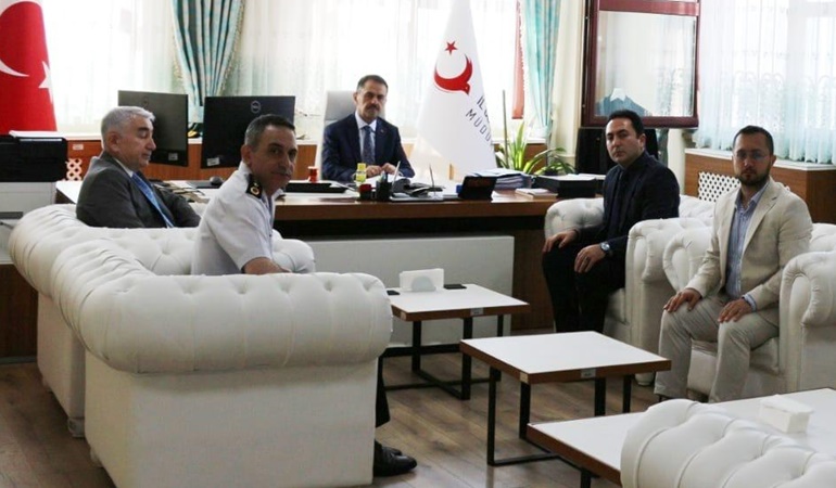 Vali Aktaş’tan Göç İdaresi Jandarma Sevk Takım Komutanlığı’na ziyaret