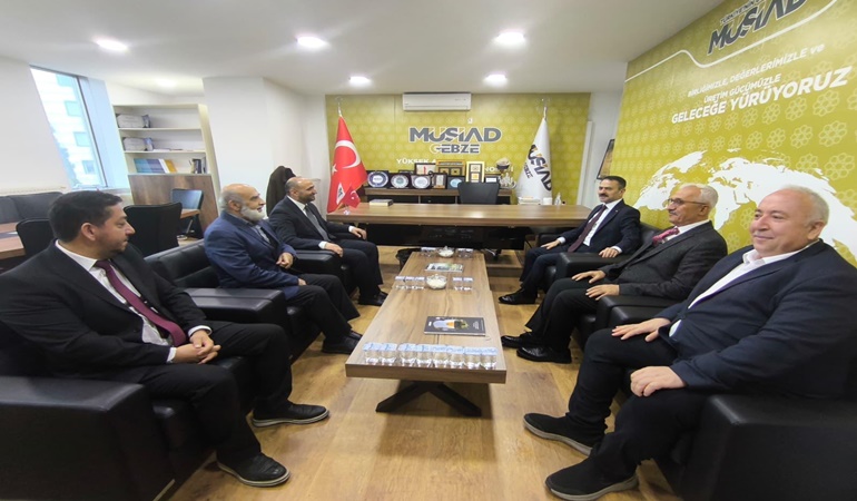 Vali Aktaş’tan MÜSİAD Gebze Şubesi'ne ziyaret 