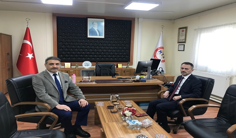 Vali İlhami Aktaş, MTA’ya da gitti!