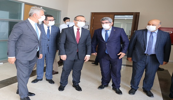 Vali Yavuz’dan KOTO Başkanı Bulut’a iadeyi ziyaret