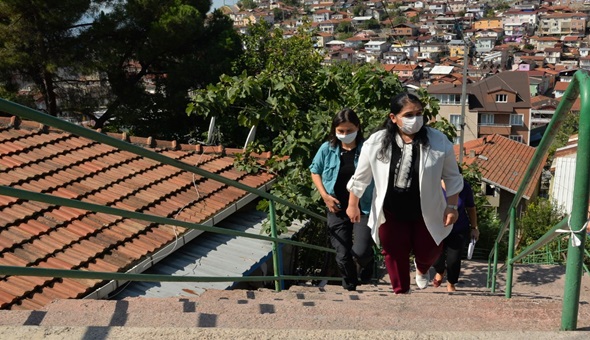 Vali Yavuz’un eşi Selda Yavuz'dan anlamlı ziyaretler