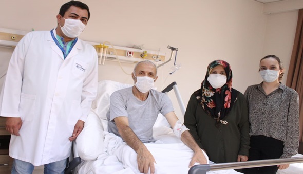 Veysel amca hayata Konak Hastanesi ile tutundu