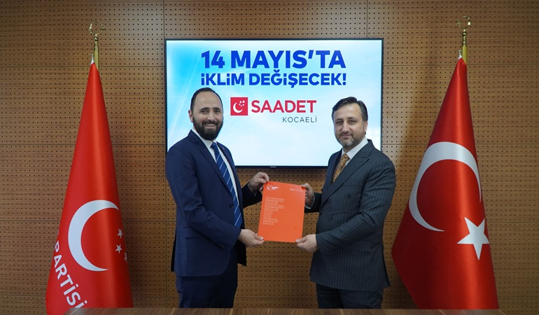 Volkan Gemiksiz Saadet Kocaeli’den aday adayı