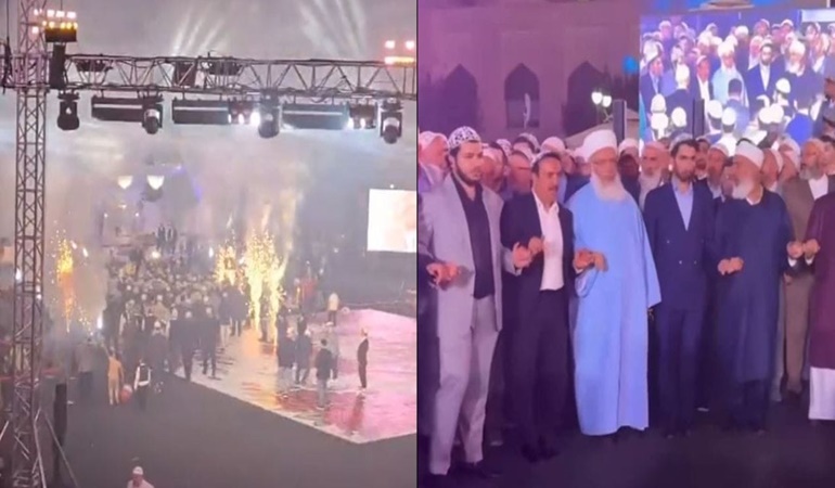 Vur patlasın çal oynasın! Menzil'den şatafatlı düğün