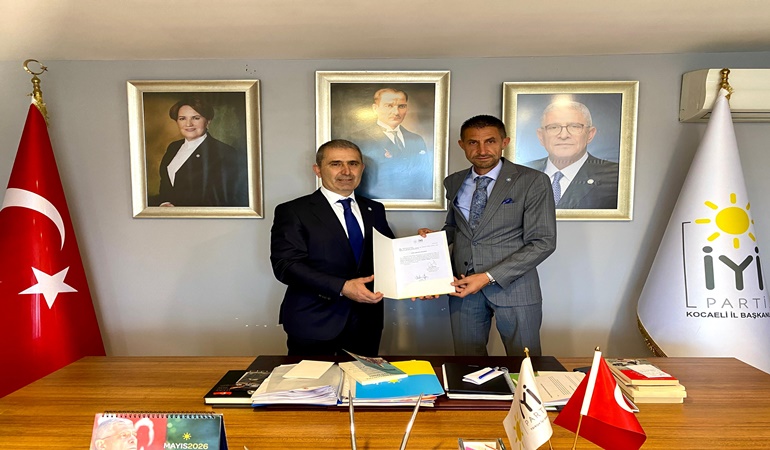 Yadullah Aktaş, İYİ Parti Derince İlçe Başkanı oldu