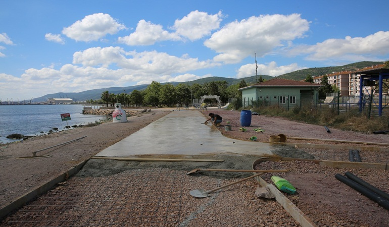 Yarımca’ya yeni bir sahil parkı geliyor