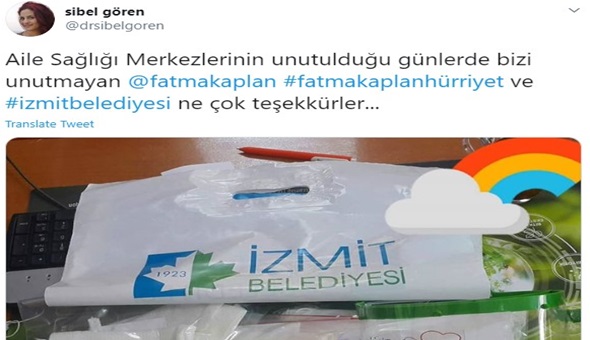 Yazıklar olsun! Başkana teşekkür etti diye....