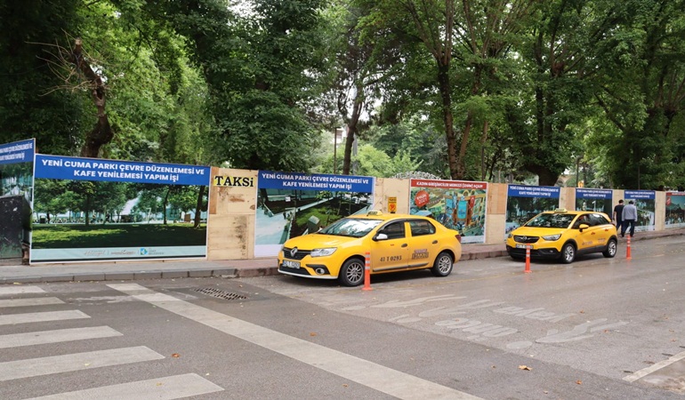 Yeni Cuma Parkı’nda söküm işlemleri başladı