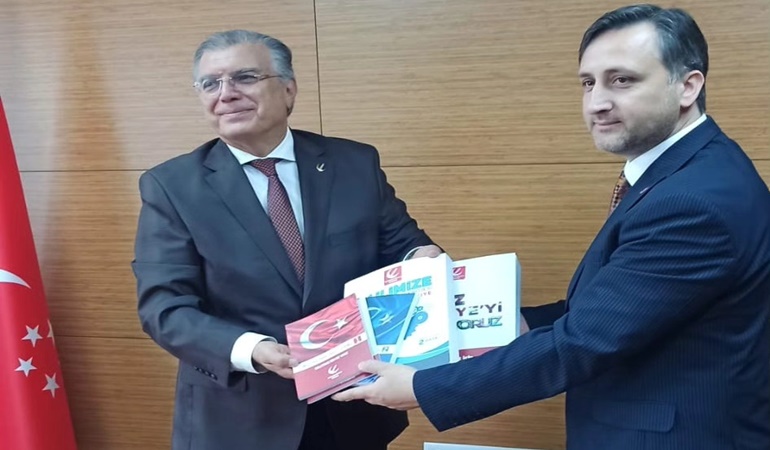 Yeniden Refah Büyükşehir Adayı Aydal, Saadet Partisi’nin kapısını çaldı