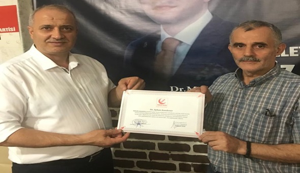 Yeniden Refah Gölcük'te bir atama daha