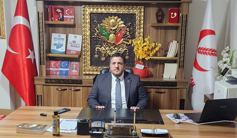 Yeniden Refah Partisi İlçe Başkanı Kaygusuz’dan Cumhuriyet mesajı 