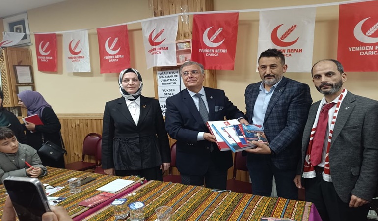 Yeniden Refah’ta Türkiye’de 500 bin, Kocaeli’de 24 bin 100 üye