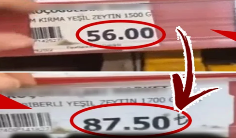 Yeşil zeytine dev zam