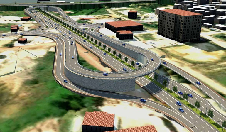 Yeşilova Köprülü Kavşağı trafik yoğunluğuna çare olacak