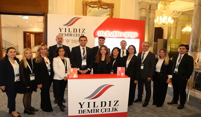 Yıldız Demir Çelik, önemli konferansa üçüncü kez Diamond Sponsor olarak katıldı