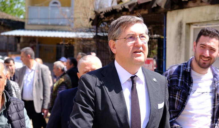 Yıldızlı’dan izale şüyu mağduru ile arsalarını kaybeden Kandıralılara söz