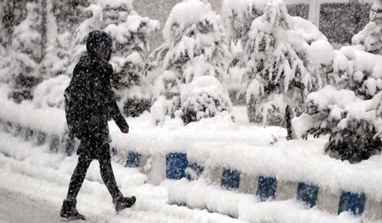 Yoğun kar yağışı için tarih verildi