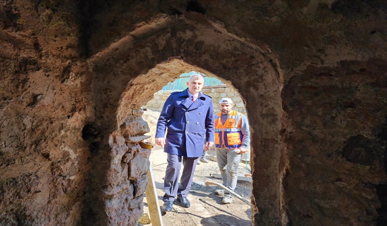 Yukarı Haldere’de bir tarih yeniden ayağa kalkıyor!