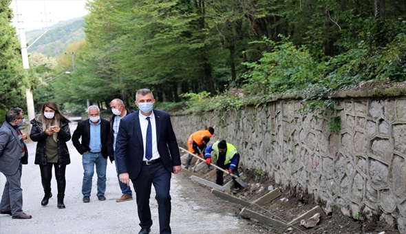 Yukarı Halıdere'de ve Ulaşlı'da önemli çalışmalar