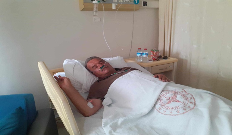 Yusuf Kenek hastaneye kaldırıldı