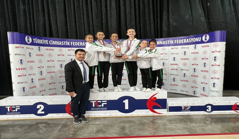 Yuvam İzmit Cimnastik Kulübü yine Türkiye şampiyonu 