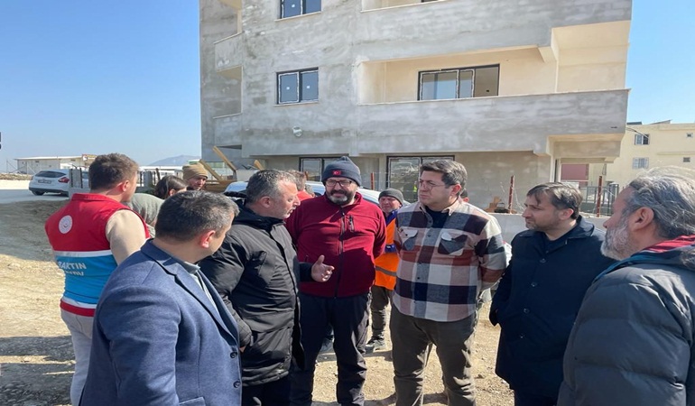 Zafer Mutlu, Tahir Büyükakın ile Hatay’da görüştü